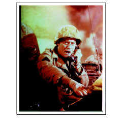 Poster of Vic Morrow as Sgt. Saunders