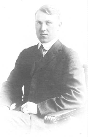 Verne Yost as a young man